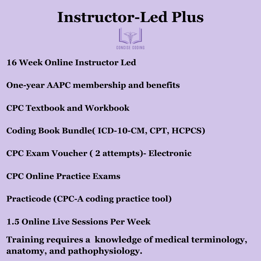 Instructor Led Online Course- PLUS