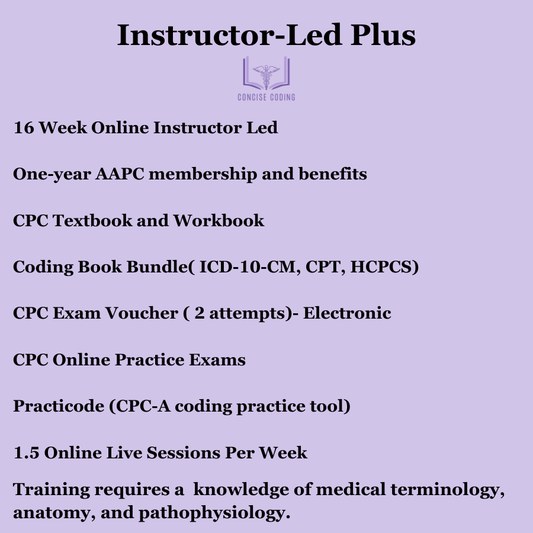 Instructor Led Online Course- PLUS