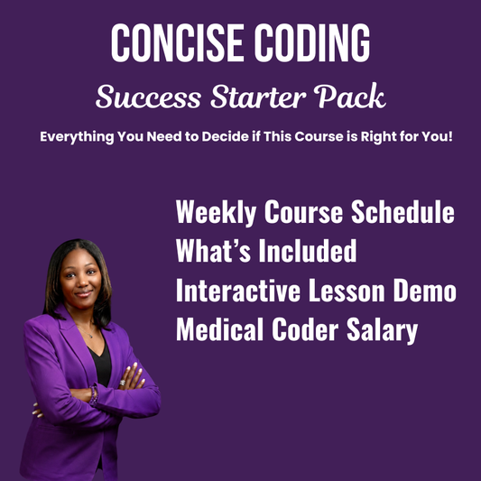 Concise Coding Success Starter Pack